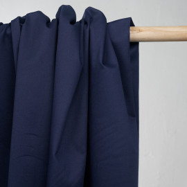 Tissu denim chino bleu patriote - pretty mercerie - mercerie en ligne