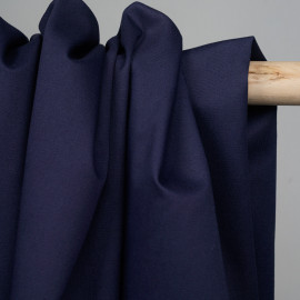 Tissu denim chino bleu patriote - pretty mercerie - mercerie en ligne