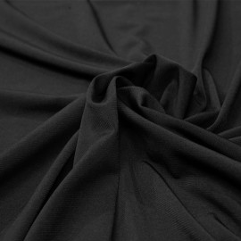 tissu doublure maillot de bain noir - mercerie en ligne - pretty mercerie