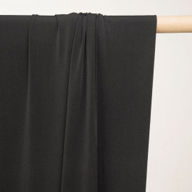 tissu doublure maillot de bain noir - mercerie en ligne - pretty mercerie