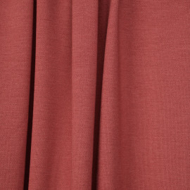 Tissu polo maille piquée dusty cedar  - pretty mercerie - mercerie en ligne