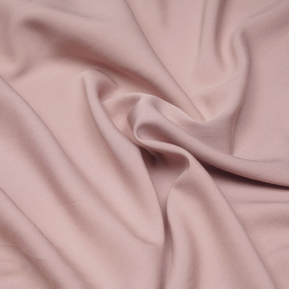 Tissu proviscose rose lotus -pretty mercerie - mercerie en ligne