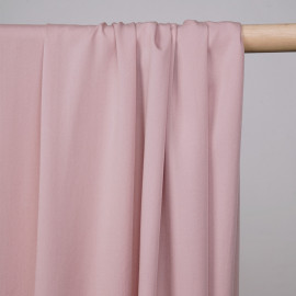 Tissu proviscose rose lotus -pretty mercerie - mercerie en ligne