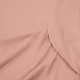 Tissu jersey cupro rose misty - pretty mercerie - mercerie en ligne