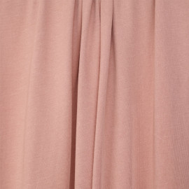 Tissu jersey cupro rose misty - pretty mercerie - mercerie en ligne
