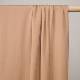 Tissu proviscose beige - pretty mercerie - mercerie en ligne