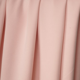 Tissu scuba effet Néoprène rose blush - pretty mercerie - mercerie en ligne