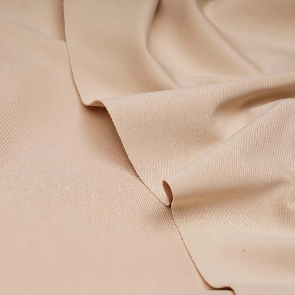 Tissu scuba effet Néoprène beige - pretty mercerie - mercerie en ligne