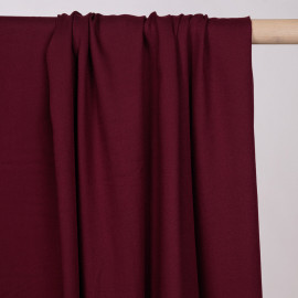 Tissu crêpe proviscose cordovan x 10 cm