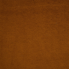 Tissu fausse fourrure caramel - pretty mercerie - mercerie en ligne