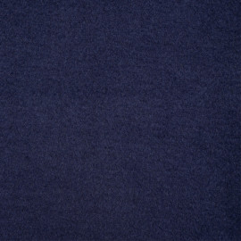 Tissu lainage bleu peacoat - pretty mercerie - mercerie en ligne