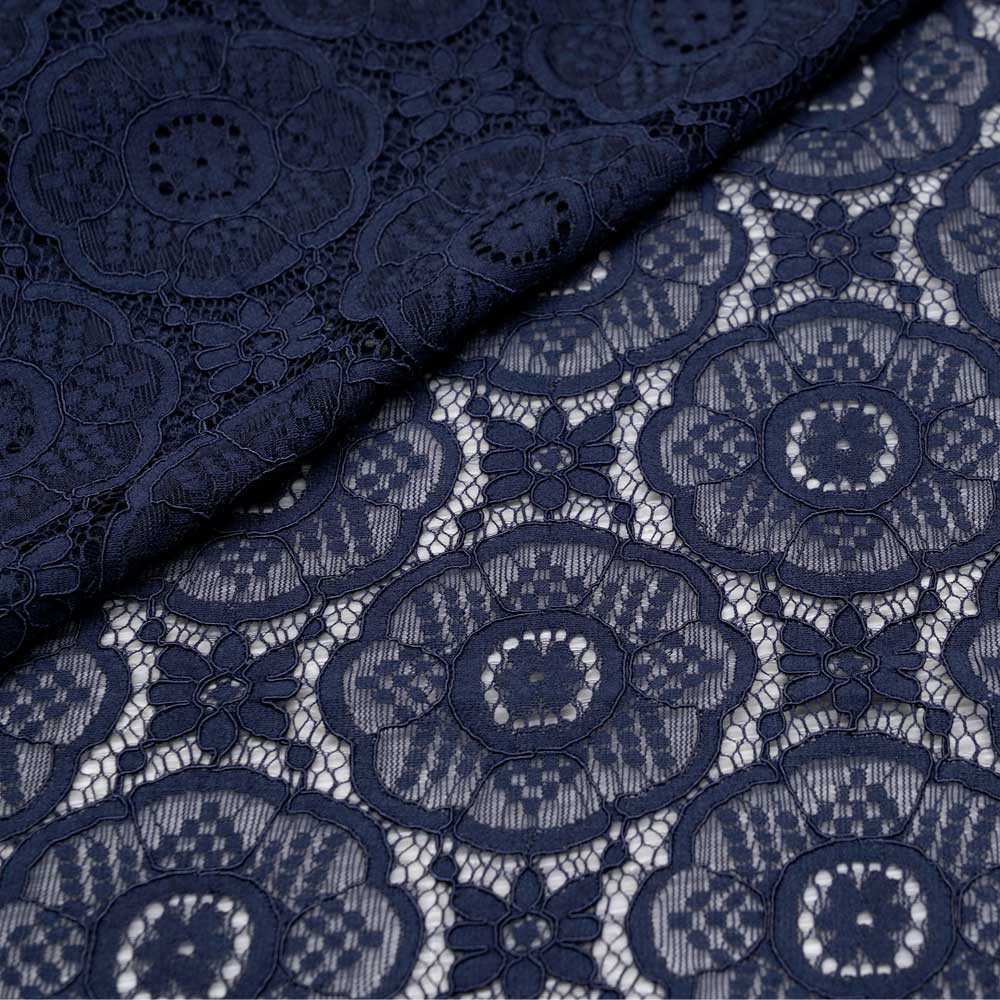 Tissu Jacquard Jardin d'hiver Blanc