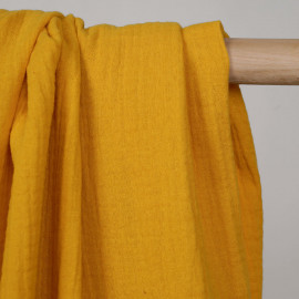 tissu double gaze de coton mimosa - pretty mercerie - mercerie en ligne