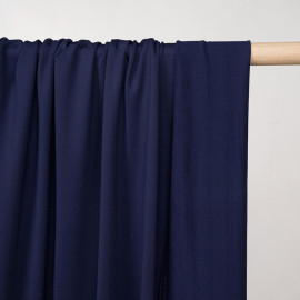 Tissu de sport stretch respirant bleu nuit  - pretty mercerie - mercerie en ligne