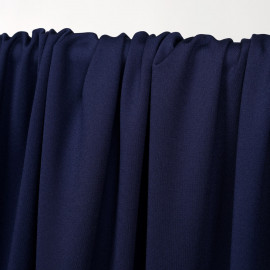 Tissu de sport stretch respirant bleu nuit  - pretty mercerie - mercerie en ligne