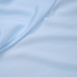 Tissu crêpe proviscose baby blue  - pretty mercerie - mercerie en ligne