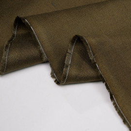 Tissu lin et viscose butternut - pretty mercerie - mercerie en ligne