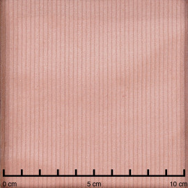 Tissu velours côtelé coton rose corail - pretty mercerie - mercerie en ligne