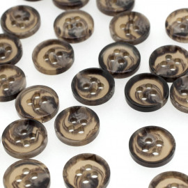 Bouton rond bitume dilué