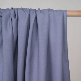 Tissu lin et viscose blue ice - pretty mercerie - mercerie en ligne 