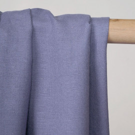 Tissu lin et viscose blue ice - pretty mercerie - mercerie en ligne 