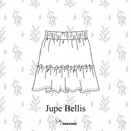 Jupe Bellis - patron de couture - pretty mercerie