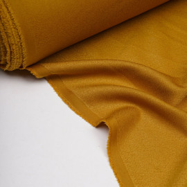 Tissu crêpe amber gold - Pretty Mercerie - mercerie en ligne