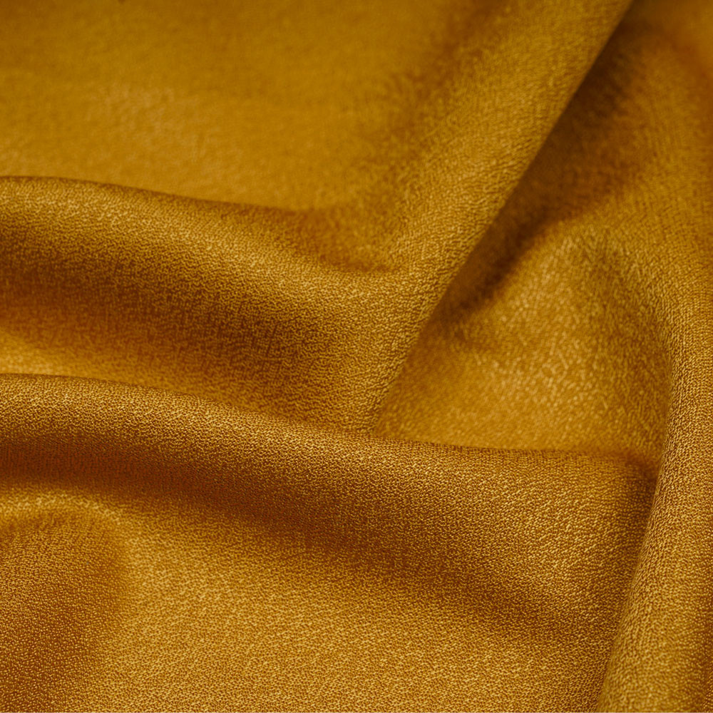 Tissu crêpe amber gold - Pretty Mercerie - mercerie en ligne