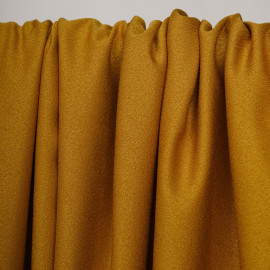 Tissu crêpe amber gold - Pretty Mercerie - mercerie en ligne