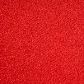 Tissu crêpe rouge - Pretty Mercerie - mercerie en ligne
