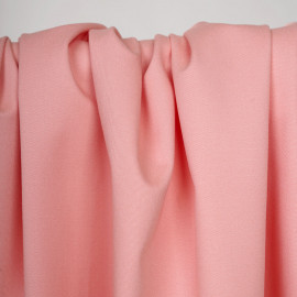 Tissu denim chino rose blush - pretty mercerie - mercerie en ligne