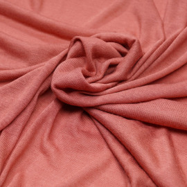 Tissu jersey viscose vieux rose - pretty mercerie - mercerie en ligne