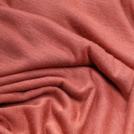 Tissu jersey viscose vieux rose - pretty mercerie - mercerie en ligne