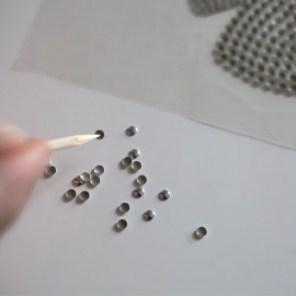 Feuille transfert strass & clous