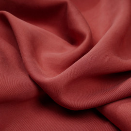 Tissu tencel sergé cinnabar - pretty mercerie - mercerie en ligne