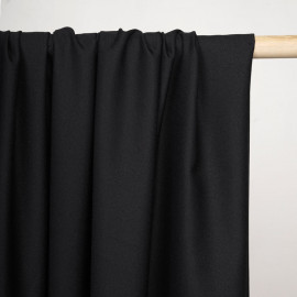 Tissu crêpe noir - pretty mercerie - mercerie ne ligne