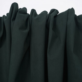Tissu denim chino vert jungle green  - pretty mercerie - mercerie en ligne