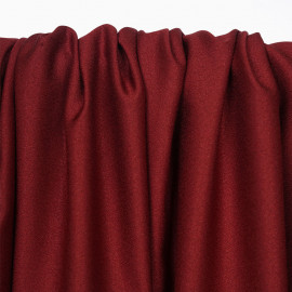 Tissu crêpe brick red - pretty mercerie - mercerie en ligne