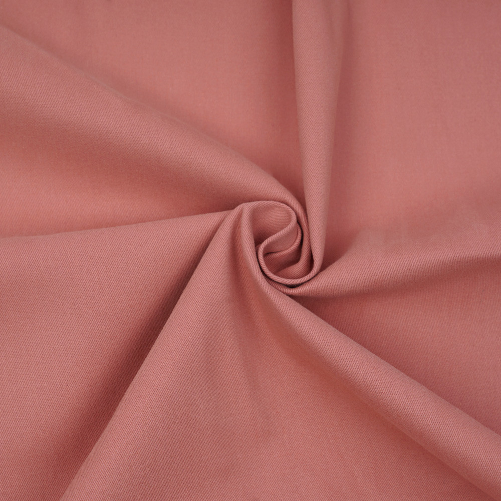 Tissu denim chino vieux rose - pretty mercerie - mercerie en ligne
