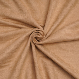 Tissu suédine biscuit - pretty mercerie - mercerie n ligne