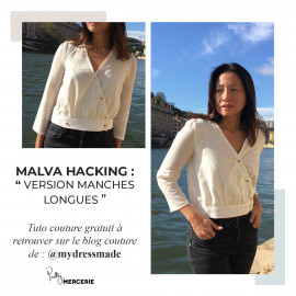 Blouse Malva - patron de couture - pretty mercerie 