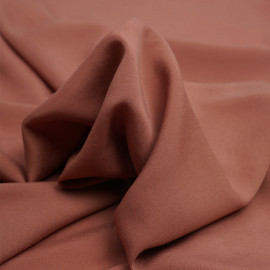 Tissu Tencel sergé vieux rose - pretty mercerie - mercerie en ligne