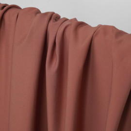 Tissu Tencel sergé vieux rose - pretty mercerie - mercerie en ligne