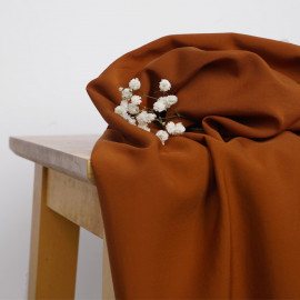 Tissu Tencel sergé rust - pretty mercerie - mercerie en ligne