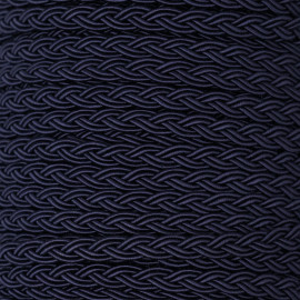Rubans tissé graphique rose & noir