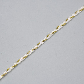 Rubans tissé graphique rose & noir