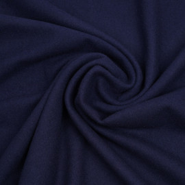 Tissu lainage bleu marine - pretty mercerie - mercerie en ligne