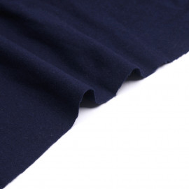 Tissu lainage bleu marine - pretty mercerie - mercerie en ligne