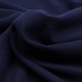 Tissu lainage bleu marine - pretty mercerie - mercerie en ligne