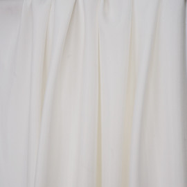 tissu cupro et viscose blanc - pretty mercerie - mercerie en ligne